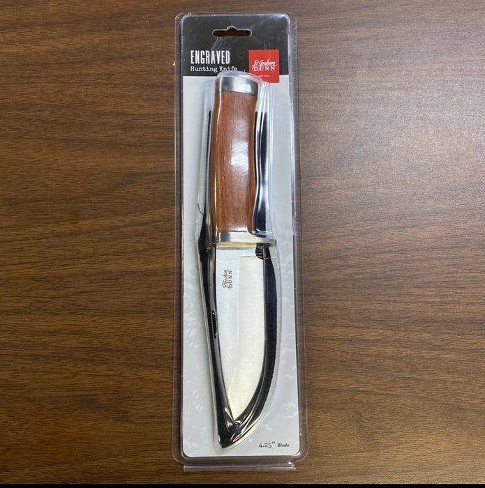 Hunting Knife.  Can be personalized.