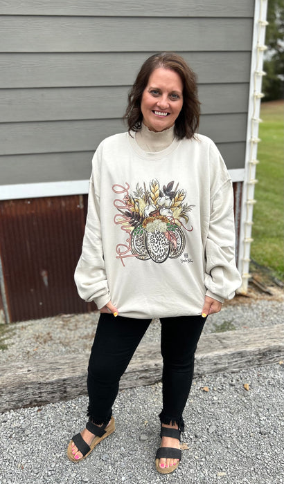 Thankful Pumpkin Graphic Tee/Sweatshirt