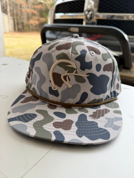 Embroidered Duck Head with Antler & Hook Hats - Multiple Styles Available!