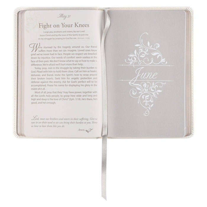 Devotional for Mr. & Mrs. White Faux Leather