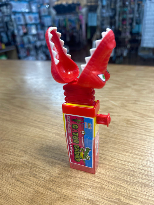 Kidsmania Gator Chomp- Lollipop Candy Available in 3 Flavors!