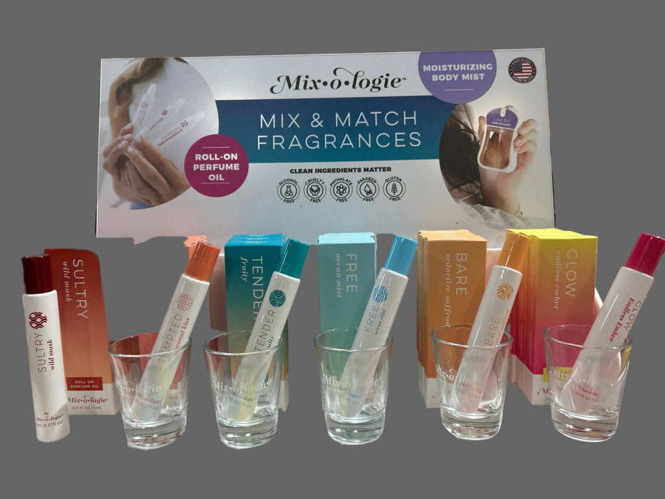 Mixology Roll-On Perfume- 6 Scents to Choose From!