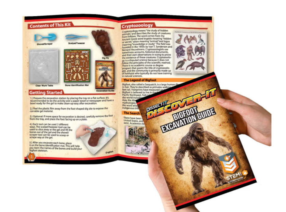 Discover-It Bigfoot Dig Lab