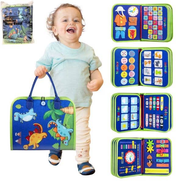 The Busy Board - STEM Learning- Blue