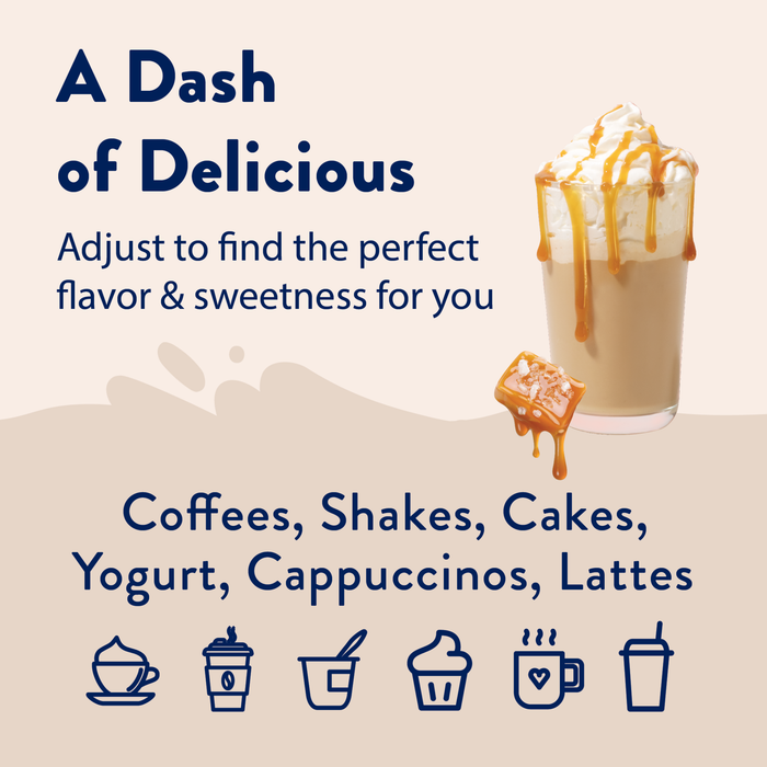 Naturally Sweetened Salted Caramel Syrup - 375ml
