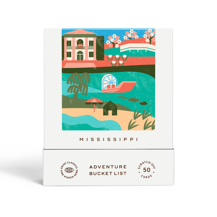 Mississippi Adventure Surprise Scratch Off Bucket List