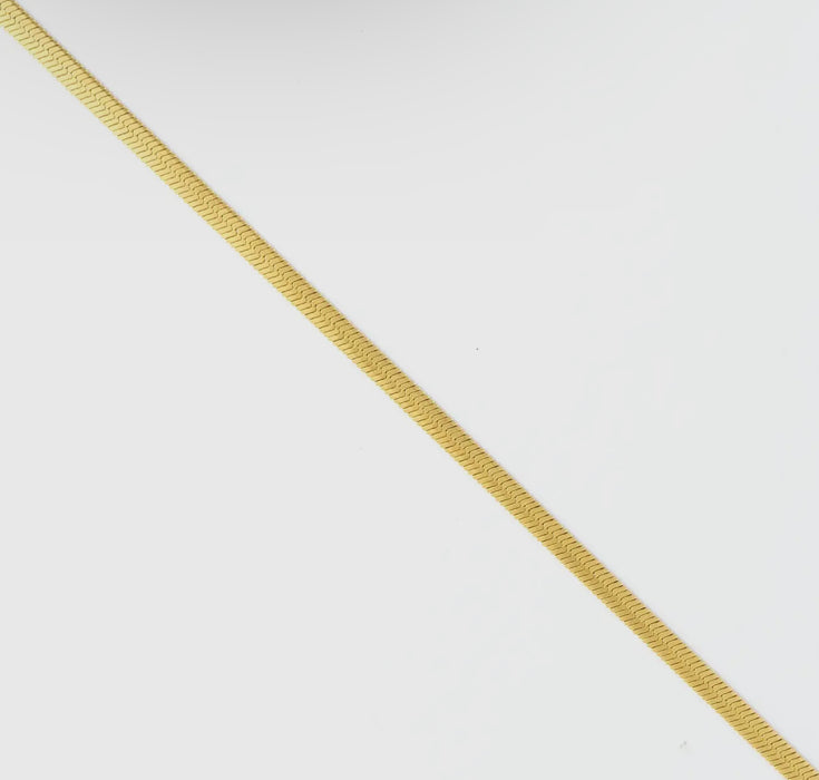 Waterproof Gold 18” Snake Chain Necklace