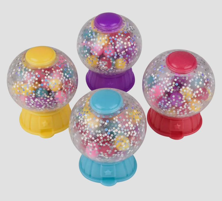 Squeezy Bead Gumball Machine Fidget 3.5"