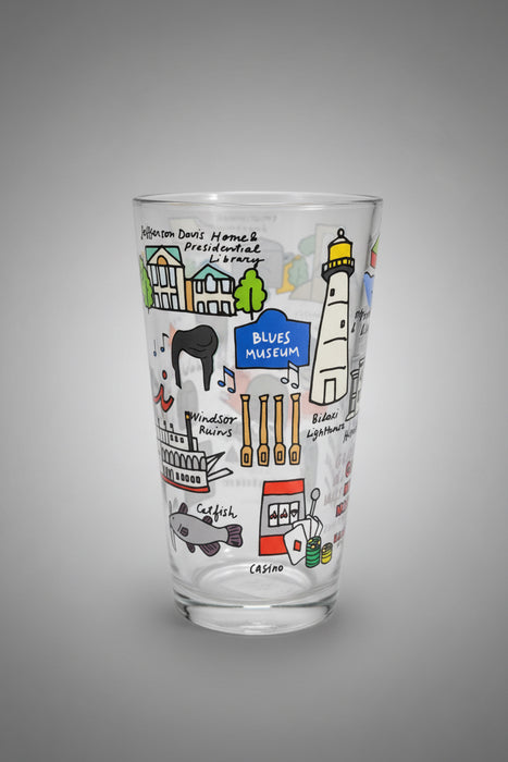 Mississippi Pint Glass