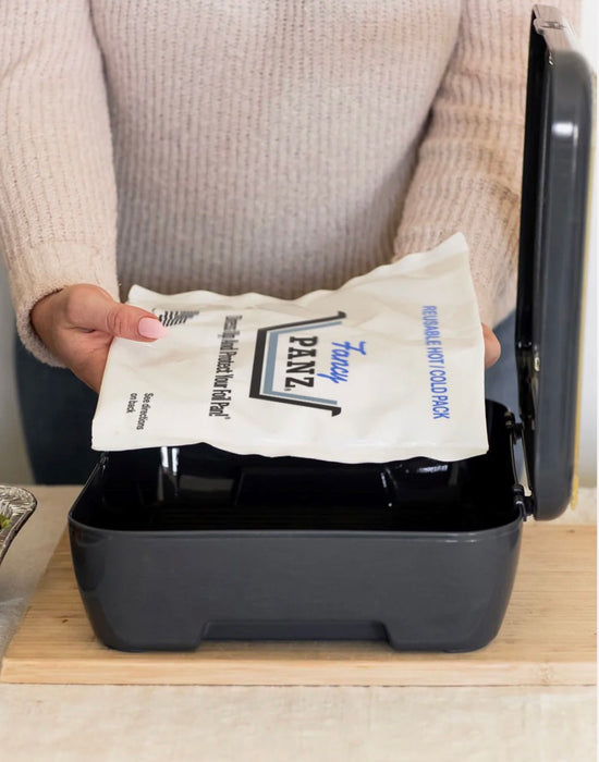Fancy Panz Premium Charcoal, Includes Hot/Cold Gel Pack