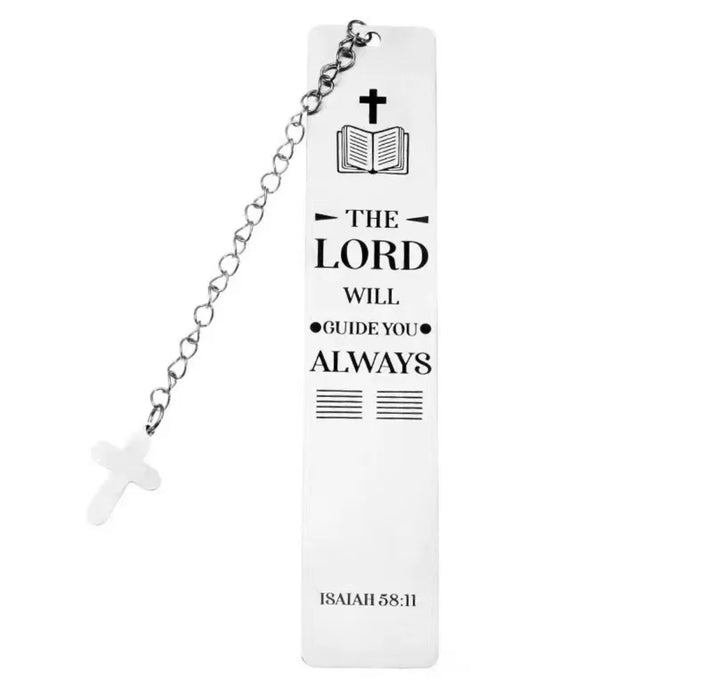 Stainless Steel Bookmarks – Inspirational & Faith-Based Designs