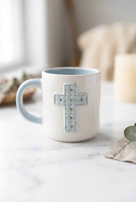 Mug Sculpted The Cross Before Me
