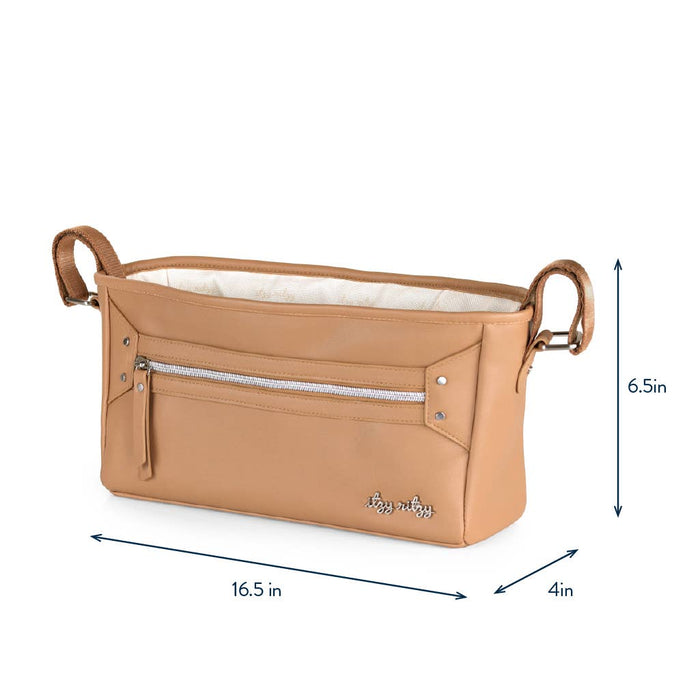 Chai Latte Stroller + Wagon Caddy with Straps