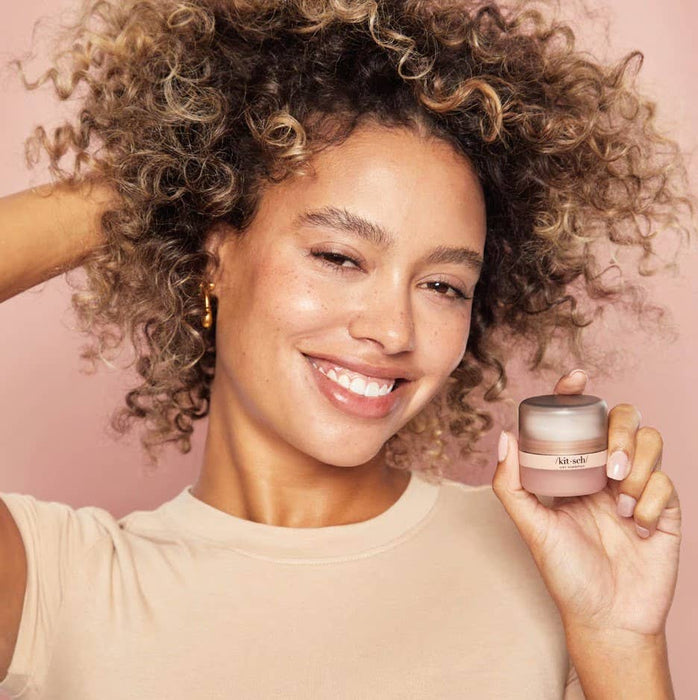 Light Volumizing Rice Protein Dry Shampoo with Puff