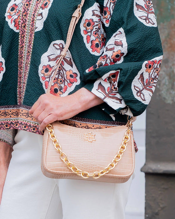 Joan Crossbody Latte by Caroline Hill