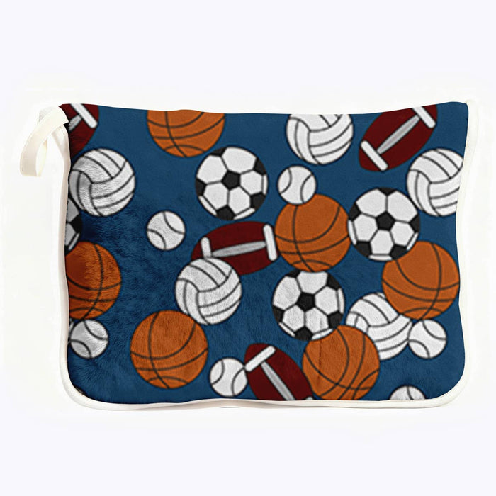 "Sports All Star" Plush Travel Blanket with Matching Case
