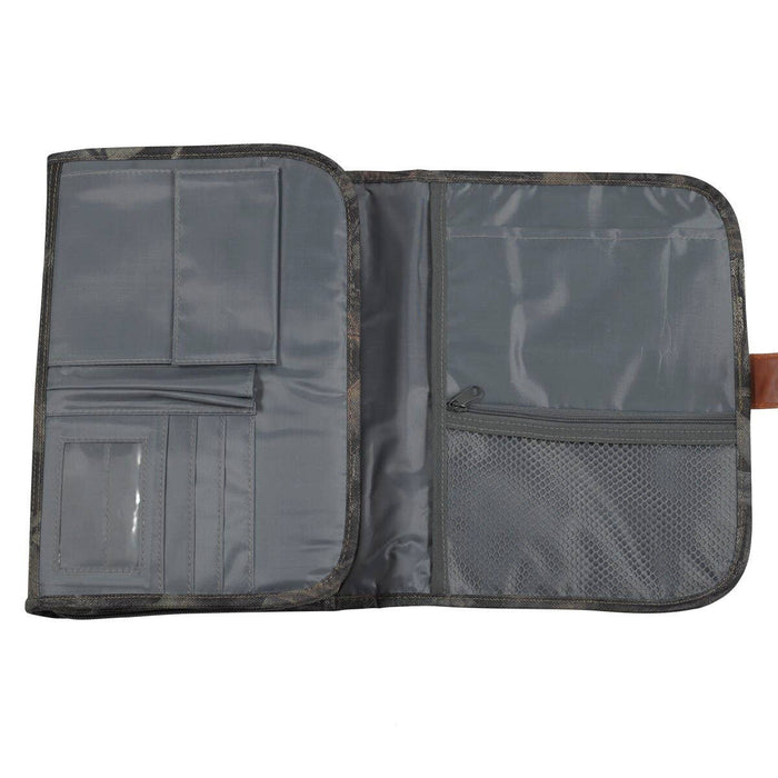Bible Cover Organizer Tri-fold Camouflage Way Truth Life: Large