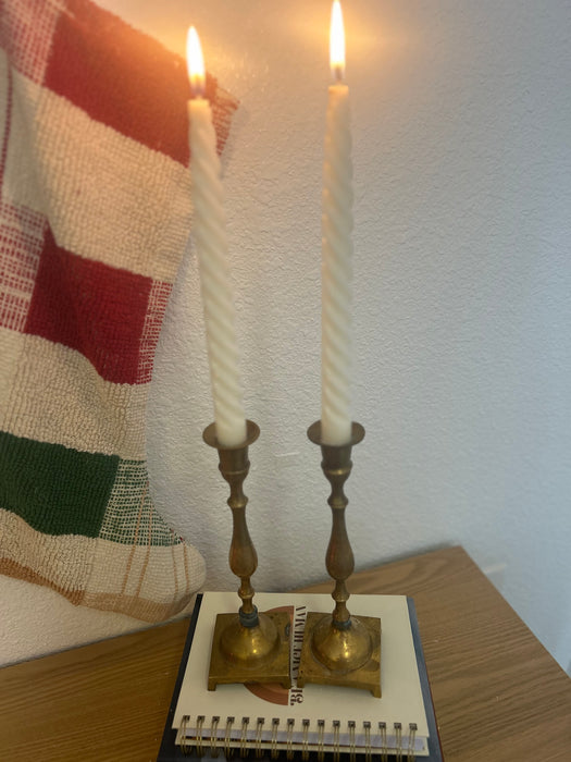 Vintage Brass Candlesticks.  Perfect for Every Home.  Sold Individually.