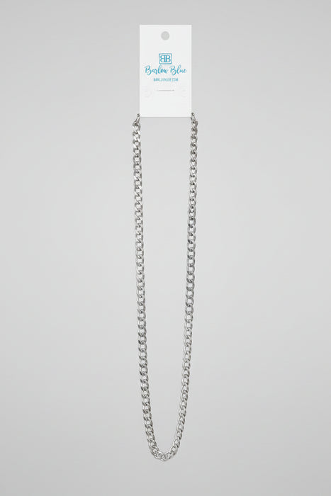 23" Silver Rope Chain Necklace