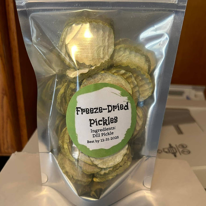 Freeze Dried Garlic Pickles