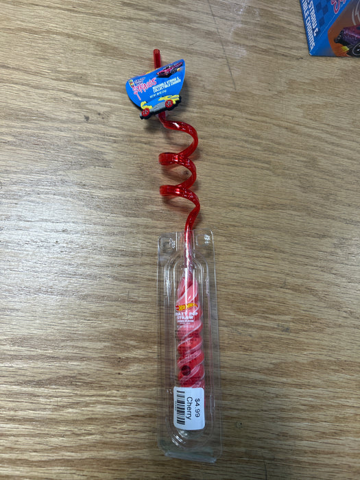 Hot Wheels Crazy Pop Straw Suckers w/ Hot Wheels Charm