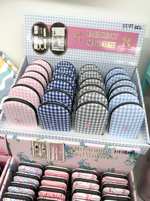 Gingham Sewing Kit by Simply Southern.