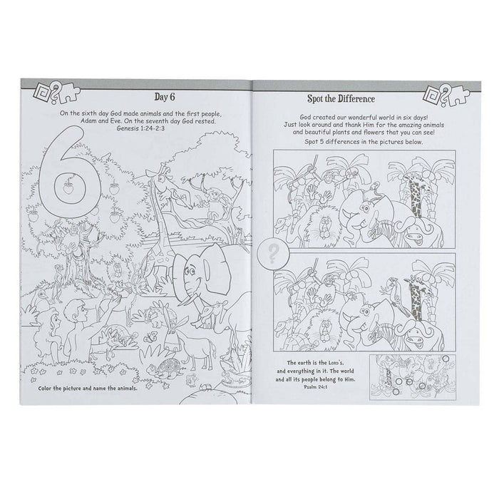 Kid Book Bible Story Activity Fun Softcover