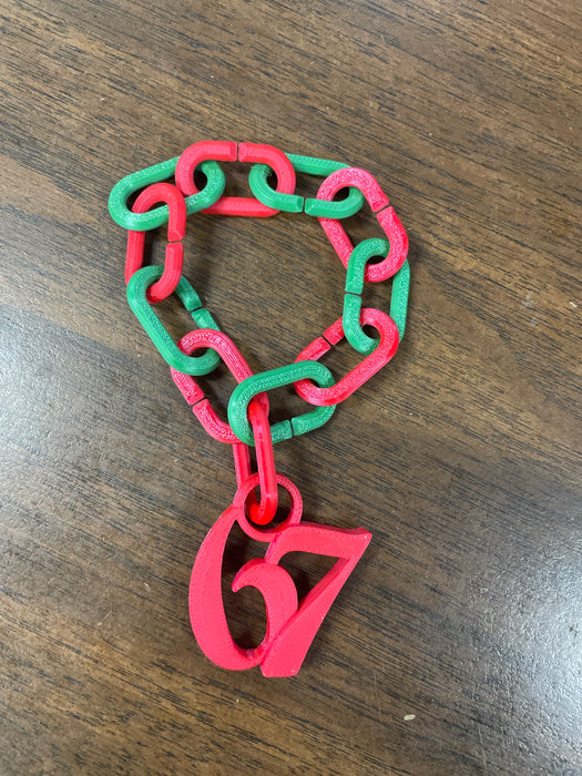 6 7 Elf on the Shelf Necklace Chain- Can also be used as an Ornament!
