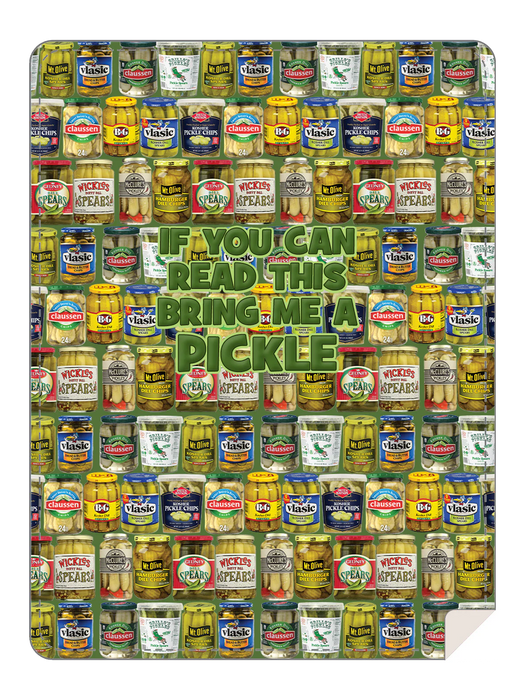 Pickle Throw Blanket