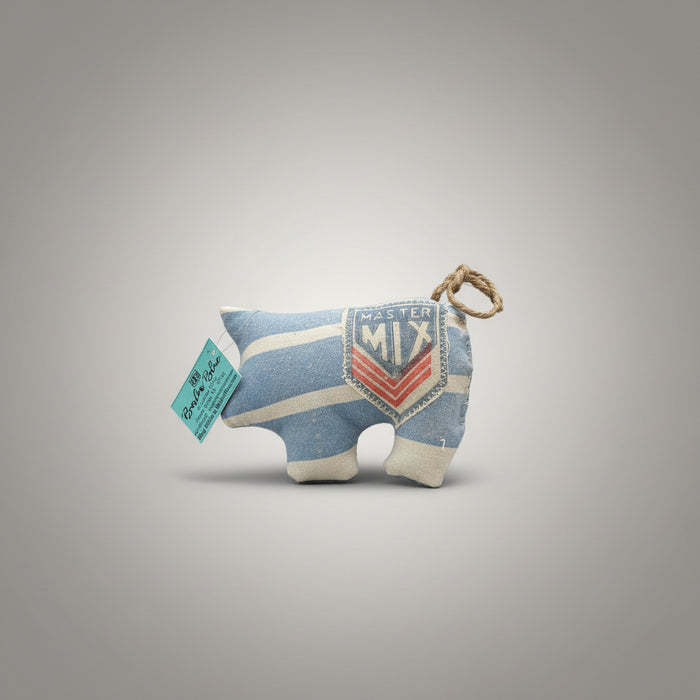Miniature Hand Sewn Hog's.  Made from Fun Fabric or Vintage Feed Sacks.