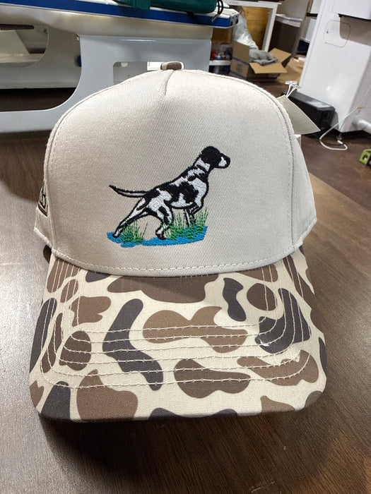 Embroidered Spotted Pointer Dog Hats-3 Styles Available!