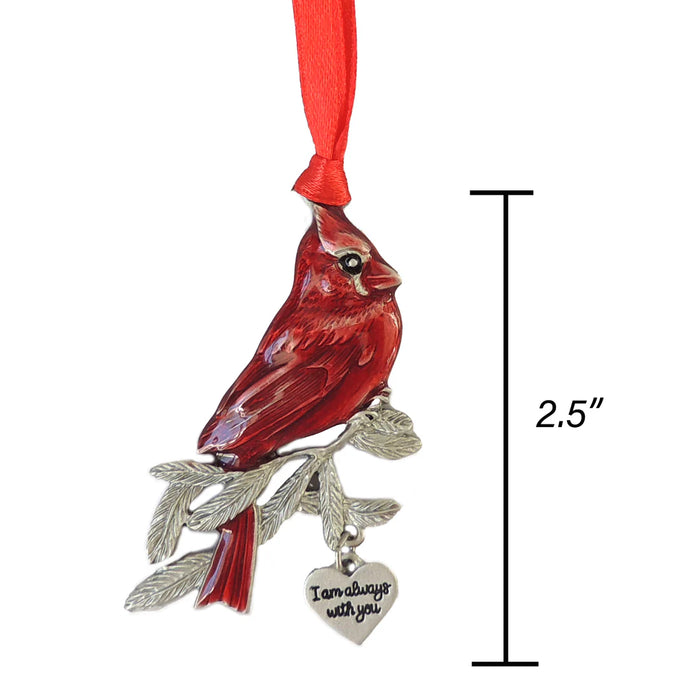 I Am Always With You Cardinal Ornament