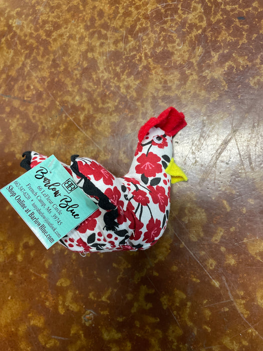 Miniature Hand Sewn Farm Animals.  Made from Fun Fabric or Vintage Feed Sacks.