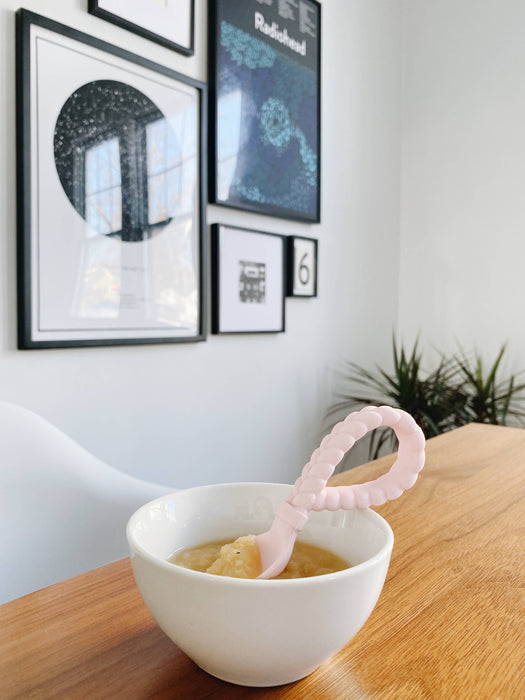 Sweetie Spoons™ Spoon + Fork Set: Pink