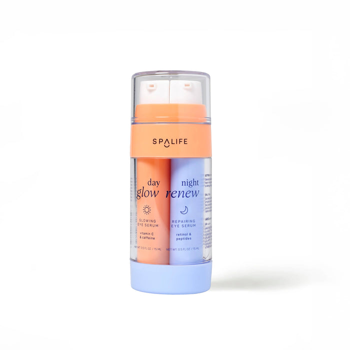 Day & Night Dual Korean Eye Serum Set | Brighten + Renew