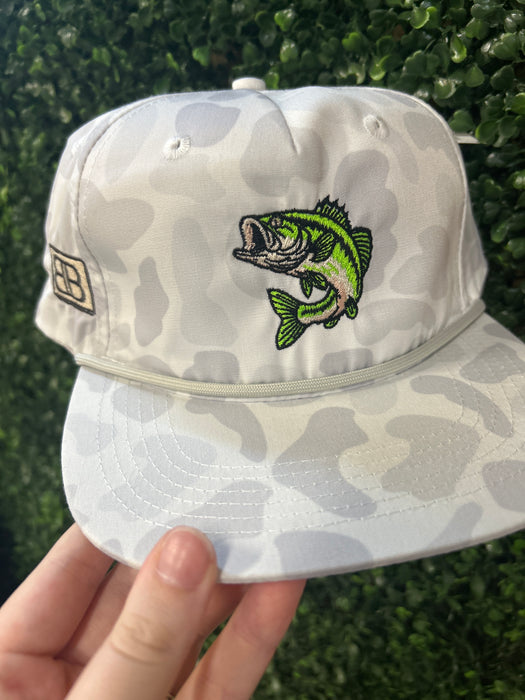 Embroidered Green Fish Hats - 2 Styles Available!