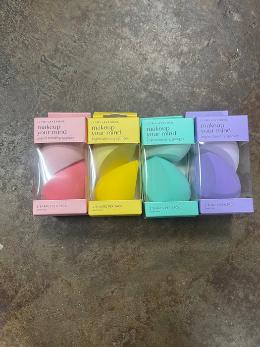 Makeup Your Mind: Angled Blending Sponges - 4 Colors!