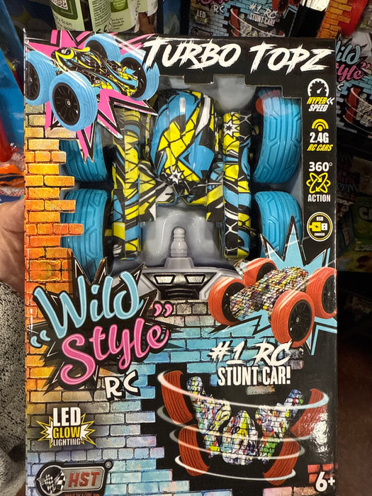 Turbo Topz Wild Style Remote Control Stunt Car