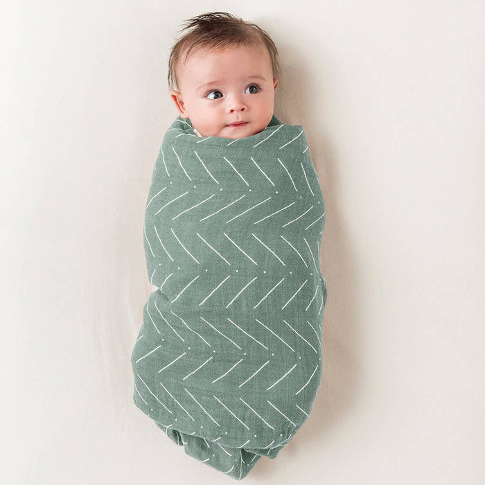 Breastfeeding Boss™: Toast Checkerboard Color.  Swaddle & Breastfeeding Cover in one.