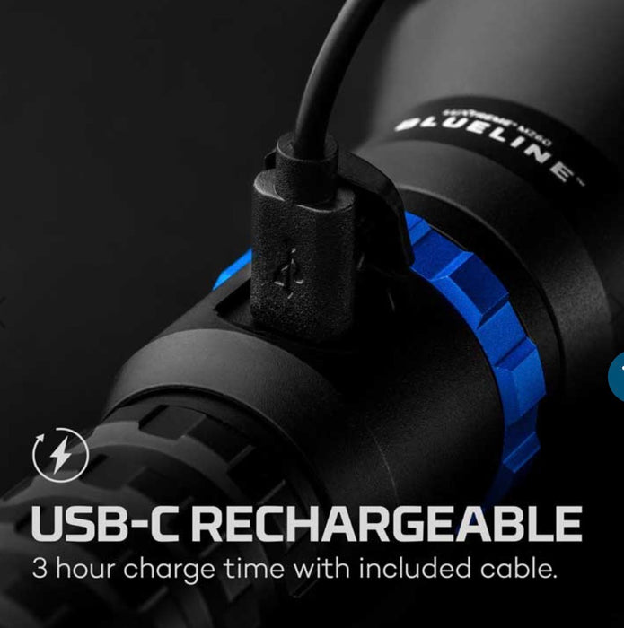 Nebo Luxtreme MZ60 Blueline.  Also serves as power bank!