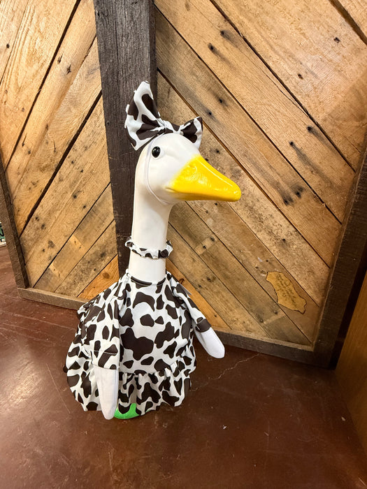 Porch Goose Clothes.  These will fit most standard size porch geese.  Pictured on a 23” Goose.