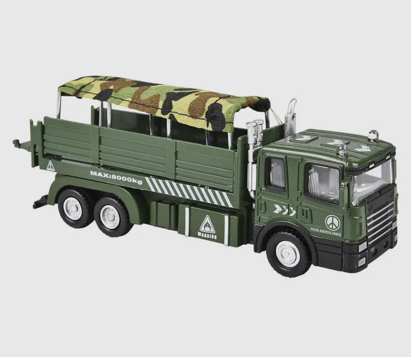 Die Cast Pull Back Military Vehicles.  6"