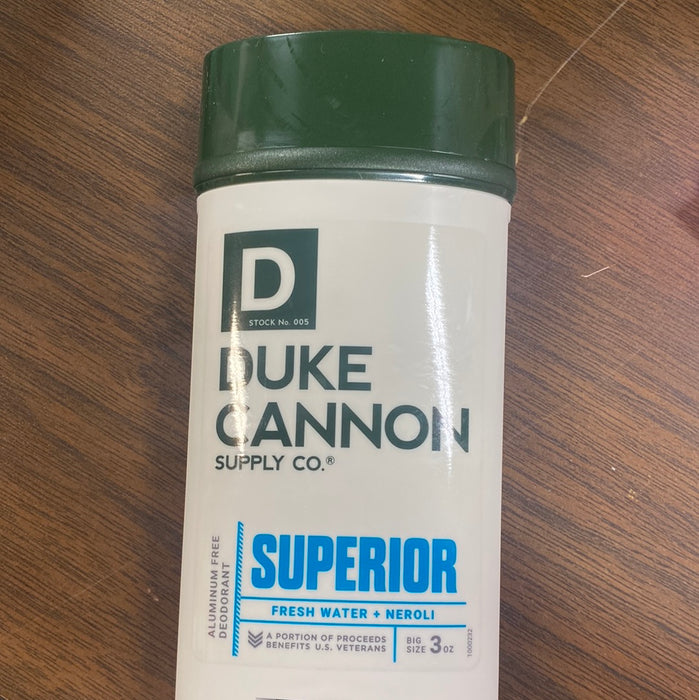 Duke Cannon Superior Aluminum Free Deodorant