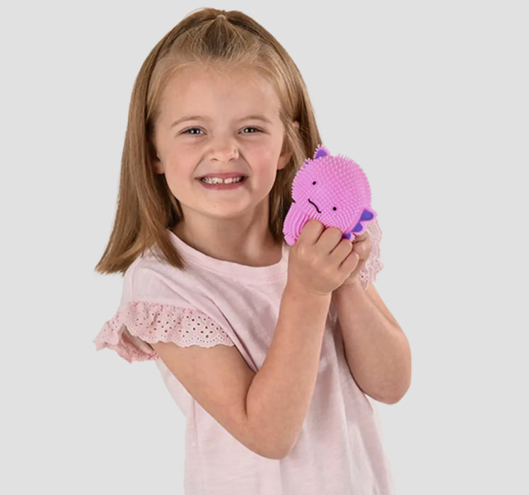 4" Axolotl Squeeze Puffer