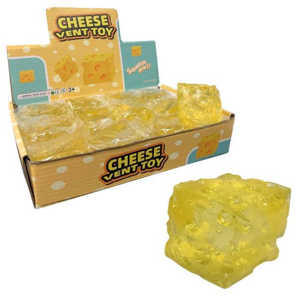 The Clear Cheese Squishy
