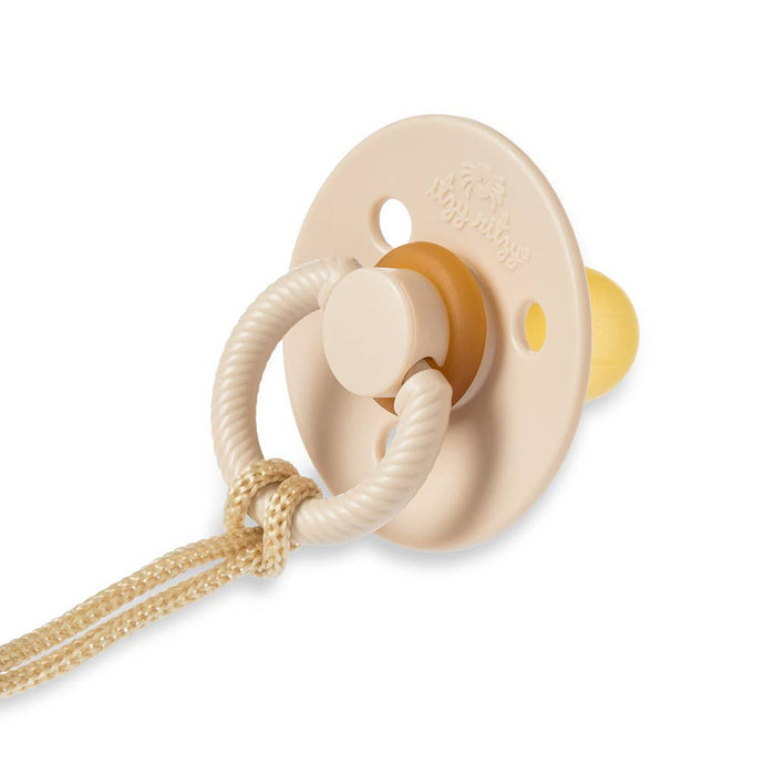 Goose: Bitzy Pal Natural Rubber Pacifier & Plush