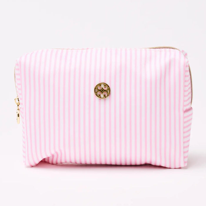 Lets Face It Mini Bag | Pink Stripe