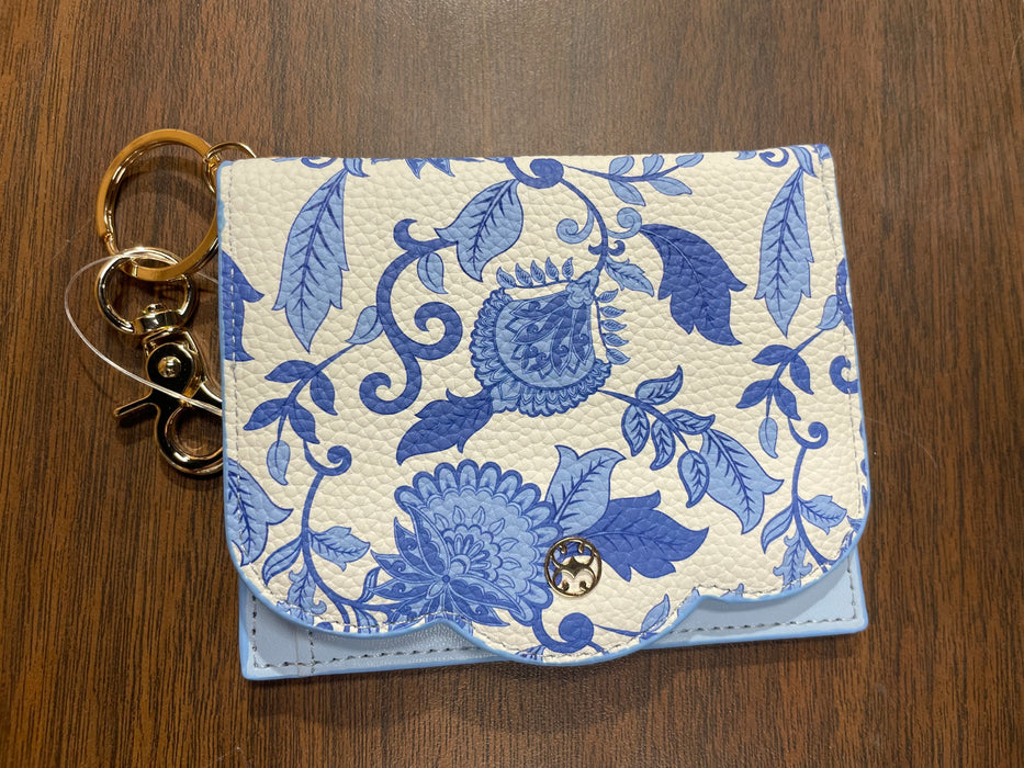 Scalloped Wallet Porcelain Vibes