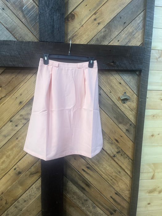 #130 Pink Pleated Skirt