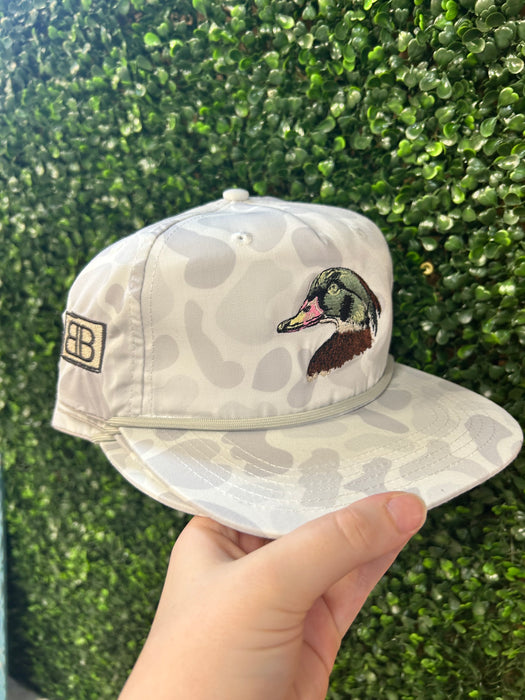 Embroidered Wood Duck Head Hats -5 Styles Available!